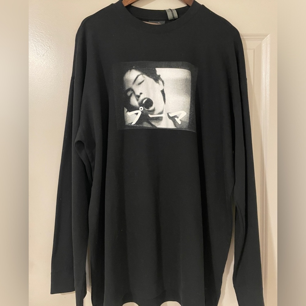 RARE Fenty x Puma long sleeve graphic tee NWT